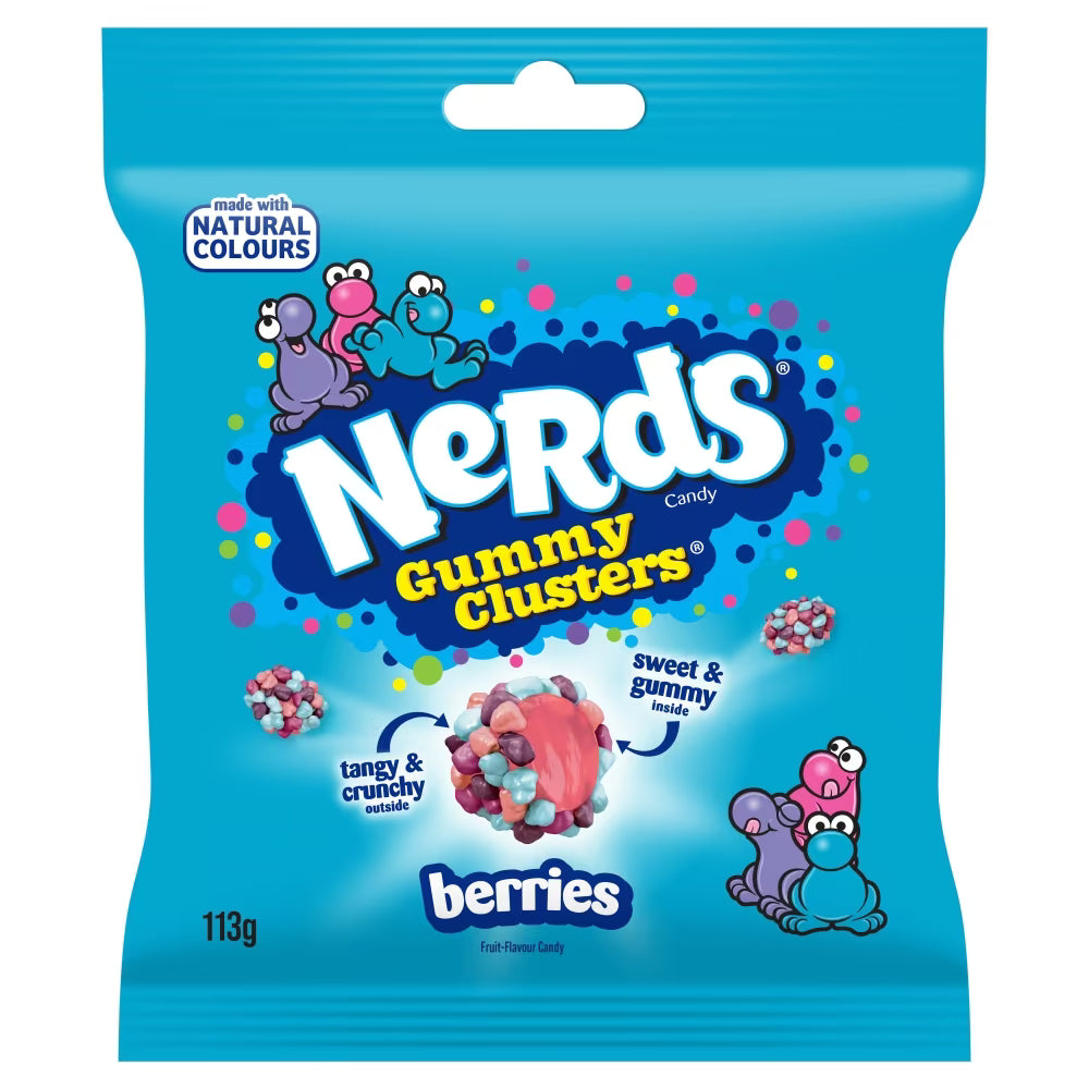 Nerds Gummy Clusters Berries 113g - OhMyCandyBox