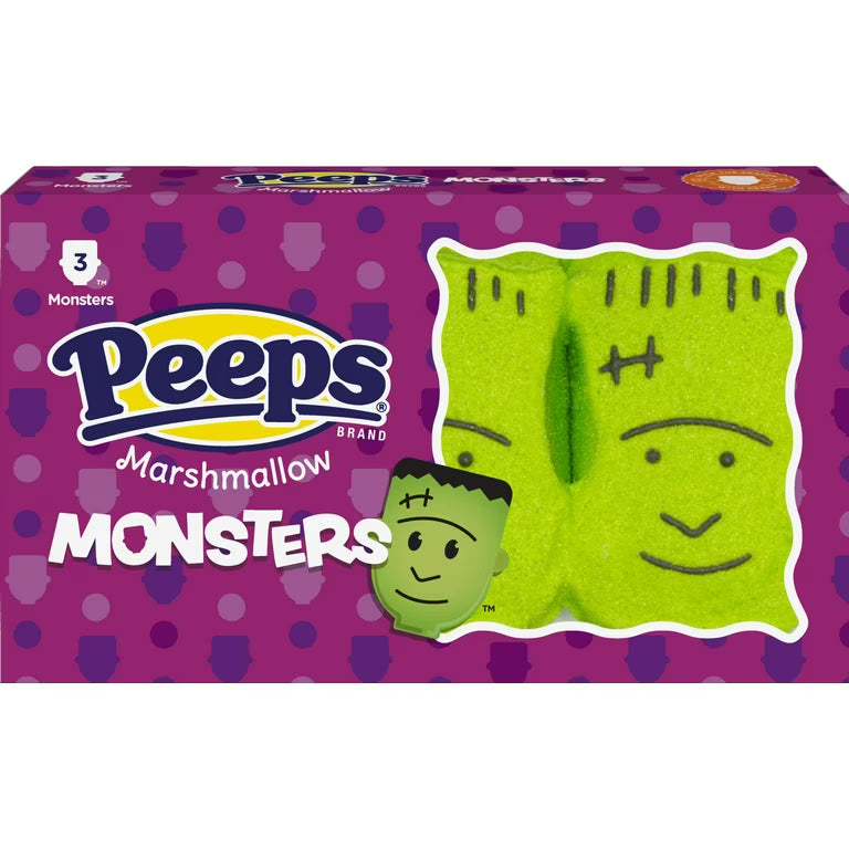 Peeps Marshmallow Monsters (3ct) 43g - OhMyCandyBox