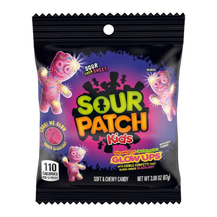 Sour Patch Kids Glow Ups 87g - OhMyCandyBox