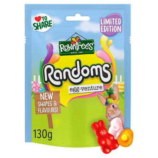 Rowntrees Randoms Egg-Venture 130g