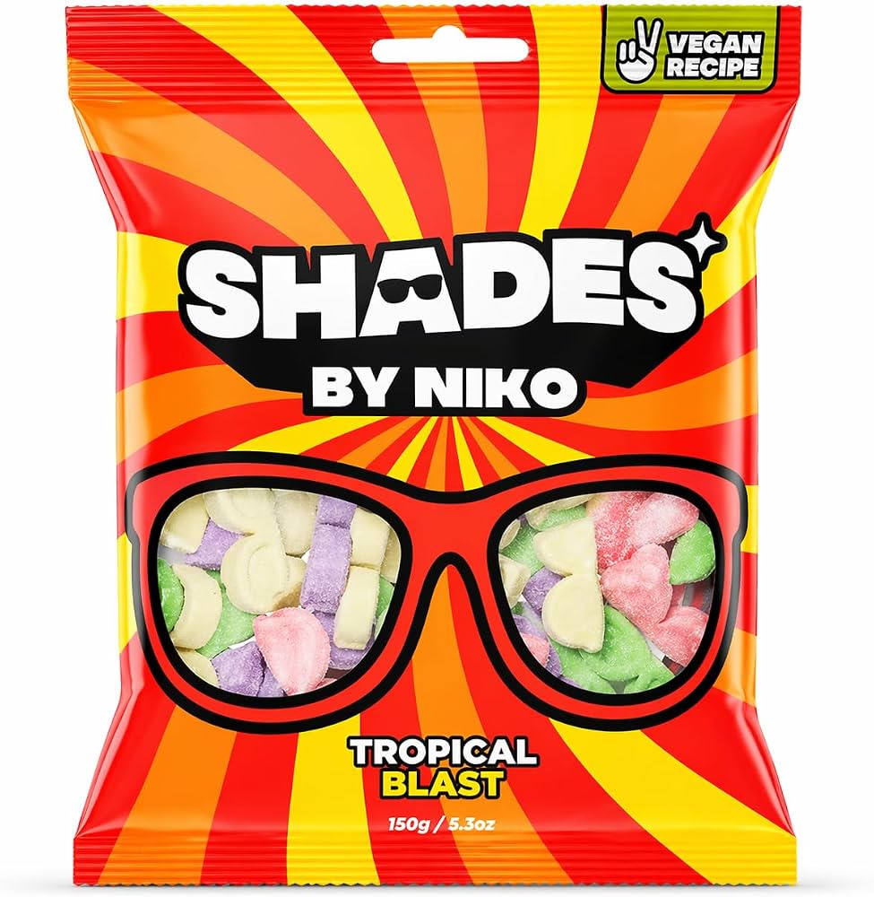 Tropski bomboni u vrećici, Shades By Niko Tropical Blast (150 g)