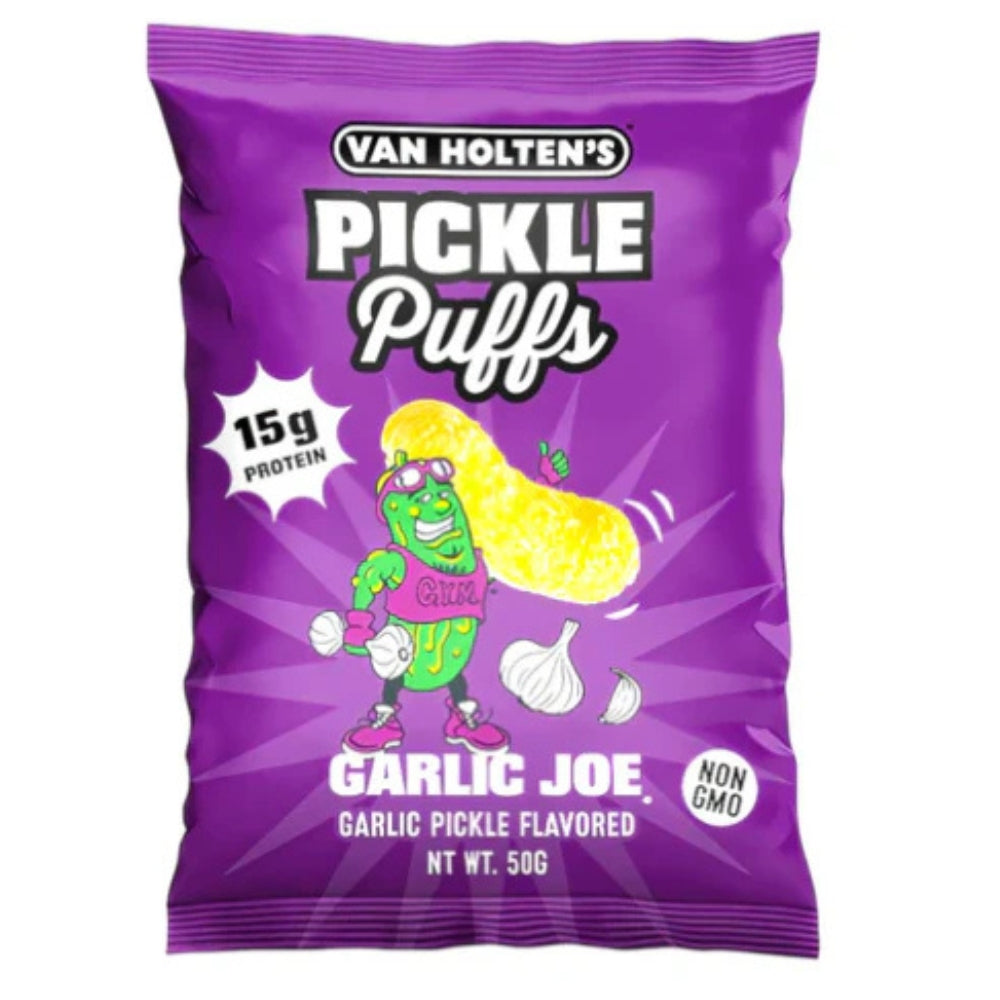 Van Holten's Pickle Puffed Snacks Garlic Joe 50g