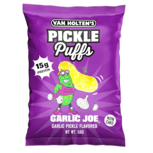 Van Holten's Pickle Puffed Snacks Garlic Joe 50g
