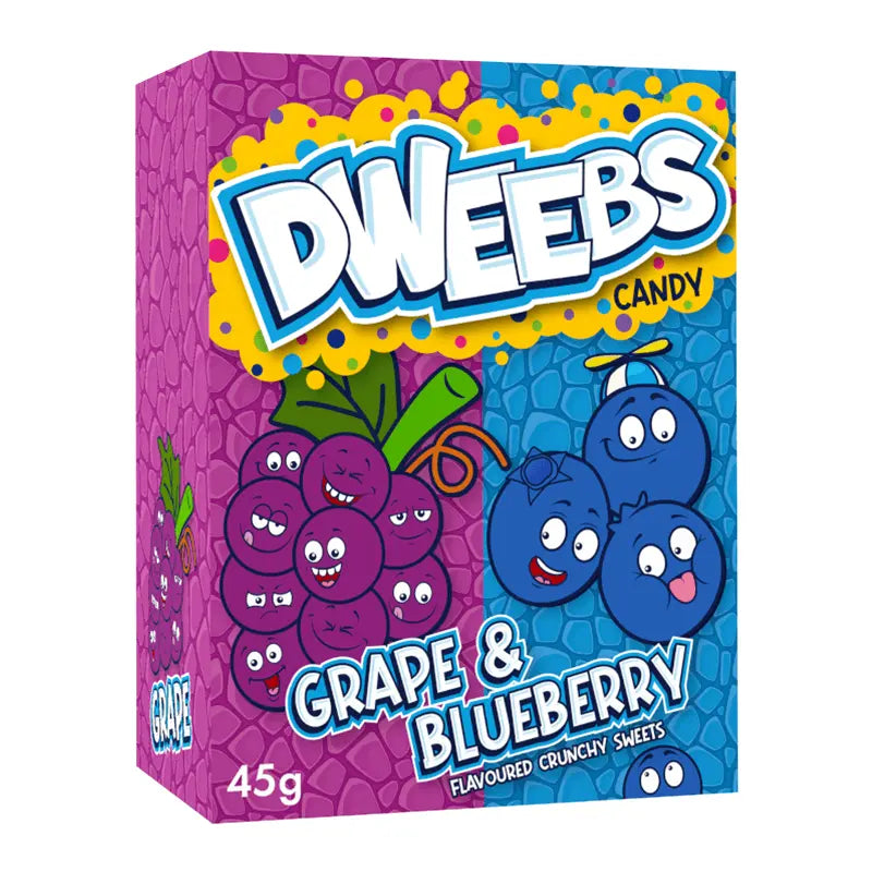 Dweebs Grape & Blueberry 45g OhMyCandyBox