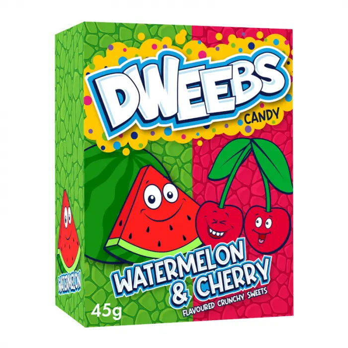 Dweebs Watermelon & Cherry 45g OhMyCandyBox