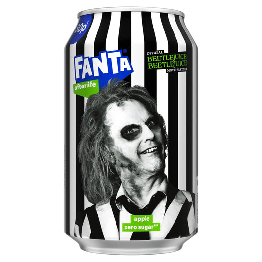 Fanta Apple Afterlife Zero Sugar EU 330ml OhMyCandyBox