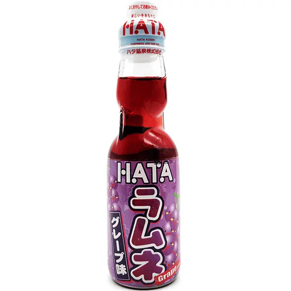 Hatakosen Ramune Soda Grape 200ml OhMyCandyBox
