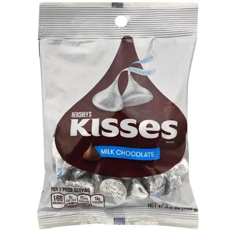 Hershey's Kisses Milk Chocolate 137g OhMyCandyBox