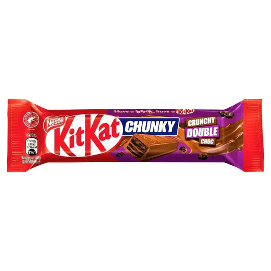 Kit Kat Chunky Crunchy Double Choc 42g OhMyCandyBox