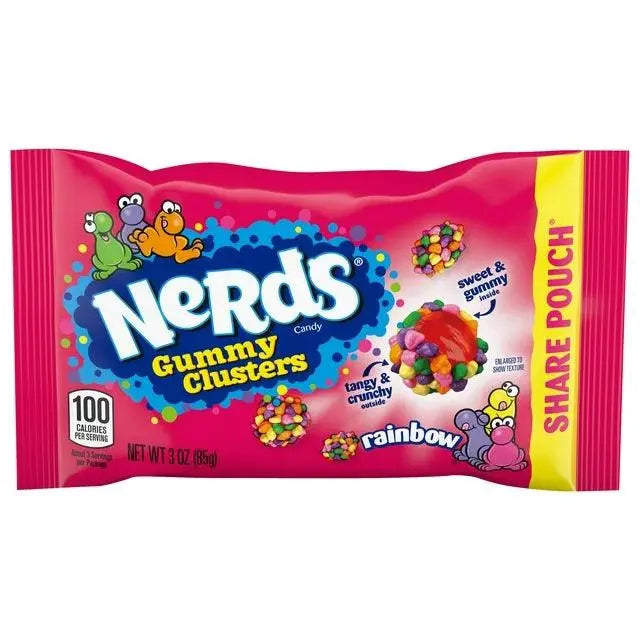 Nerds Gummy Clusters Share Pouch 85g OhMyCandyBox