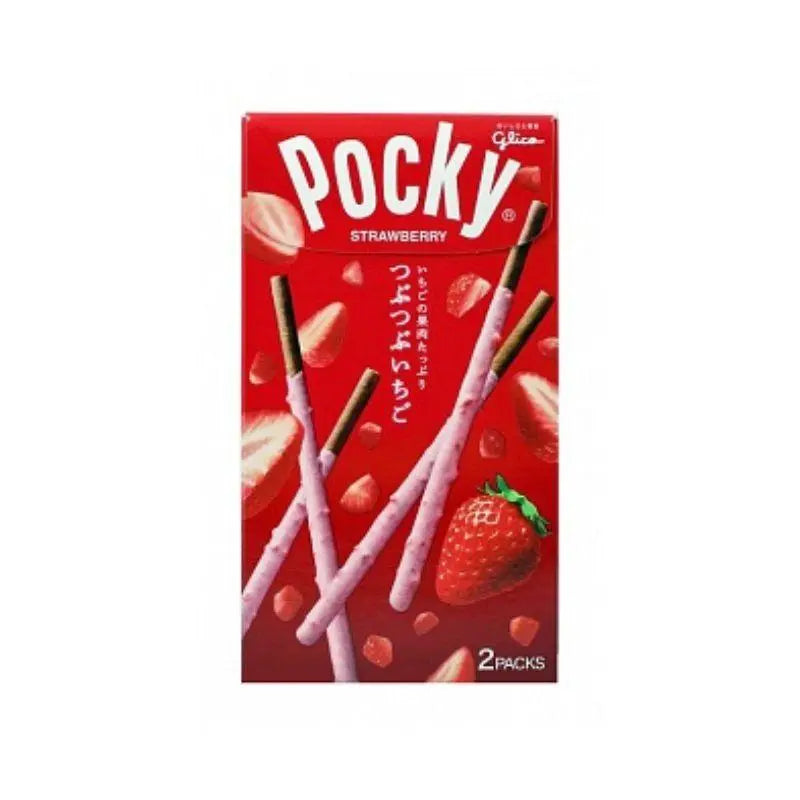 Pocky Tsubu Tsubu Ichigo Strawberry 2 Pack 58g OhMyCandyBox