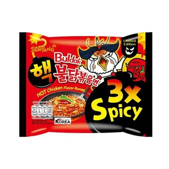 Samyang Buldak 3x Spicy Chicken Limited Edition 140g OhMyCandyBox