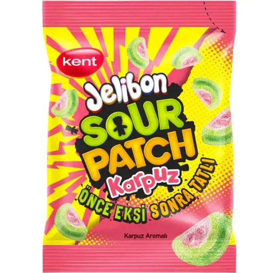 Sour Patch Kids Jelibon Watermelon 160g OhMyCandyBox