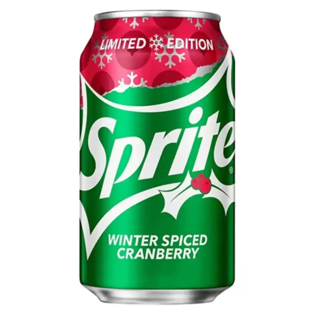 Sprite Winter Spiced Cranberry 355ml OhMyCandyBox