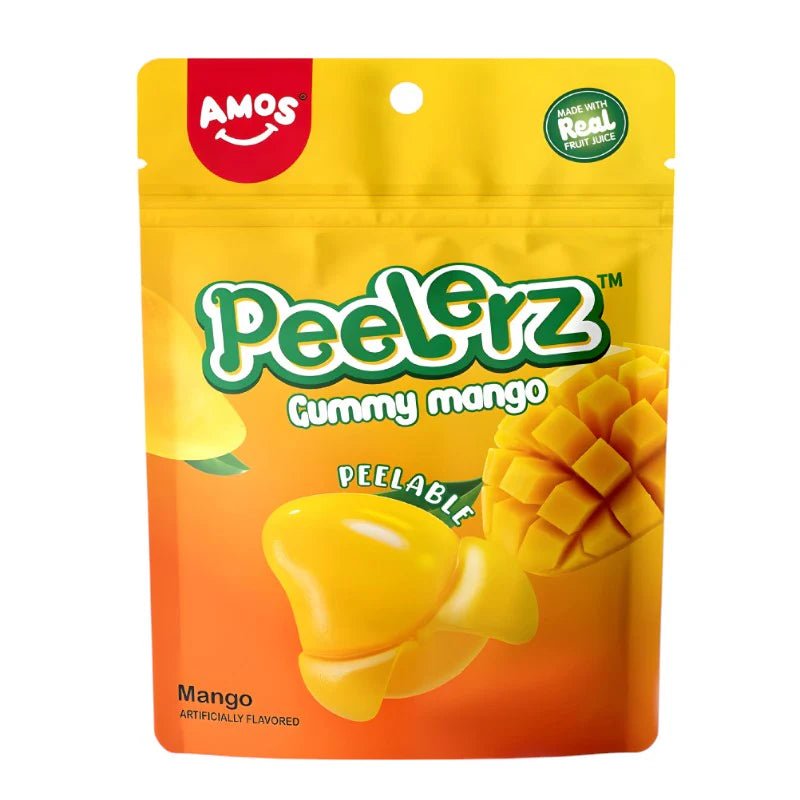Amos Peelerz Gummy Mango 65g - OhMyCandyBox