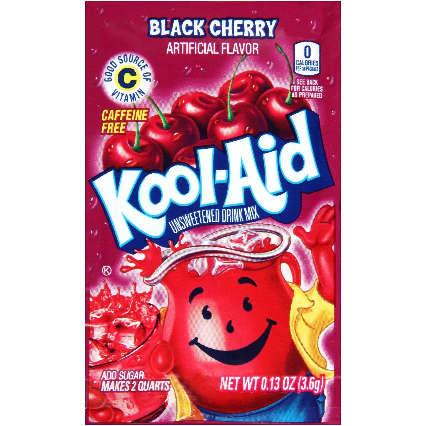Kool - Aid Drink Mix Black Cherry 7g - OhMyCandyBox