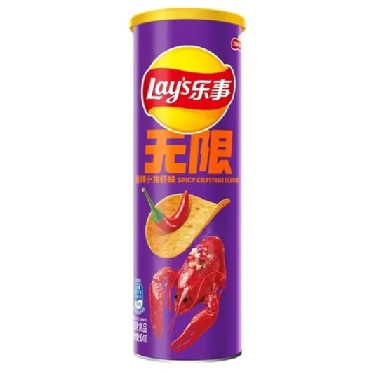Lay‘s Stax Spicy Crayfish 90g - OhMyCandyBox