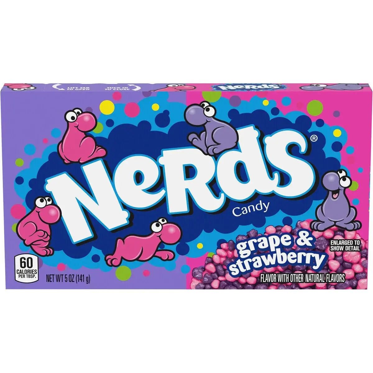 Nerds - Grape & Strawberry 141g - OhMyCandyBox