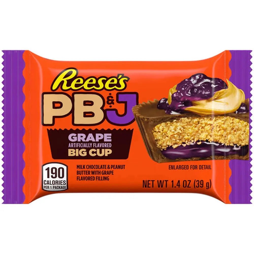 Reese's Big Cup PB&J Grape 39g - OhMyCandyBox